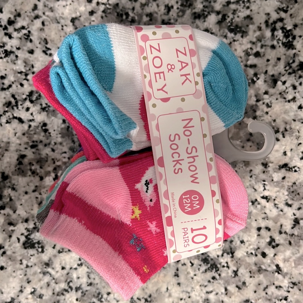 Newborn Baby Girl Socks